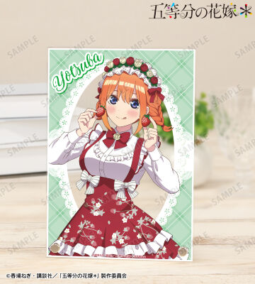 描き下ろし 中野四葉 ショートケーキイメージコーデver. A5アクリルパネル