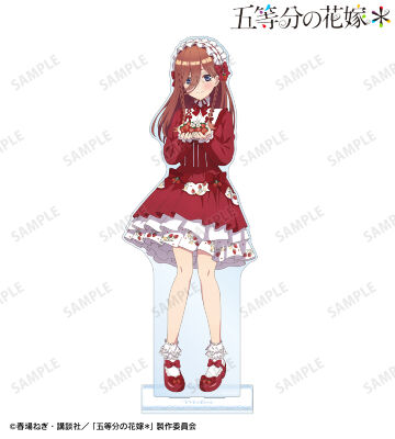 描き下ろし 中野三玖 ショートケーキイメージコーデver. 特大アクリルスタンド