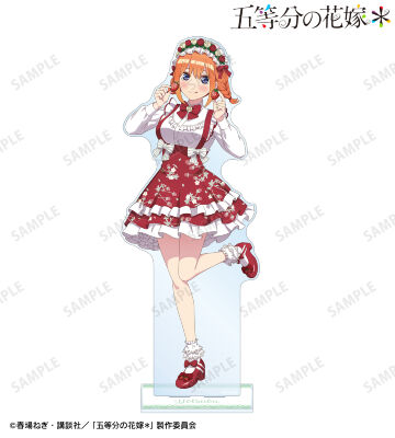 描き下ろし 中野四葉 ショートケーキイメージコーデver. 特大アクリルスタンド