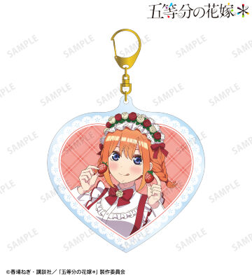 描き下ろし 中野四葉 ショートケーキイメージコーデver. BIGアクリルキーホルダー