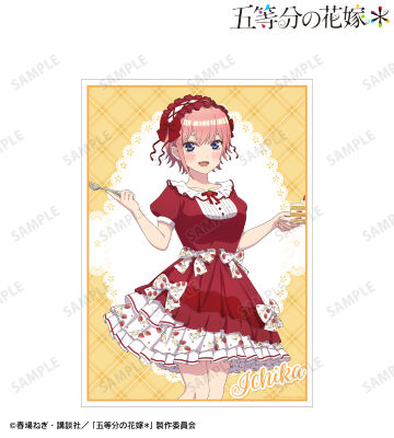 描き下ろし 中野一花 ショートケーキイメージコーデver. A3マット加工ポスター