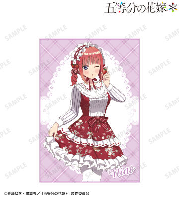 描き下ろし 中野二乃 ショートケーキイメージコーデver. A3マット加工ポスター