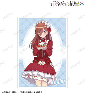 描き下ろし 中野三玖 ショートケーキイメージコーデver. A3マット加工ポスター