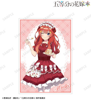 描き下ろし 中野五月 ショートケーキイメージコーデver. A3マット加工ポスター