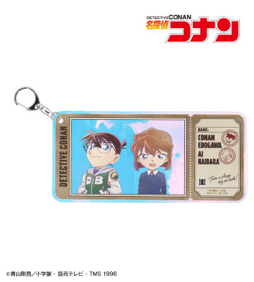 江戸川コナン&灰原哀 Ani-Art 第9弾 オーロラチケットホルダー