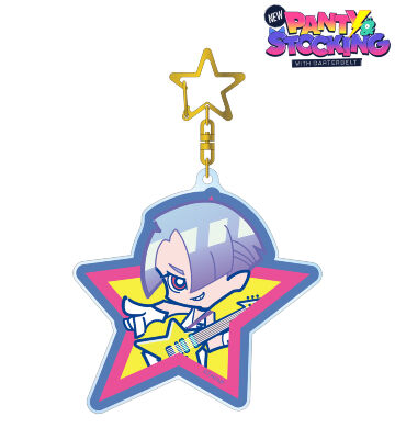 F*Kaoriさんイラスト ポリエステル ロックver. BIGアクリルキーホルダー