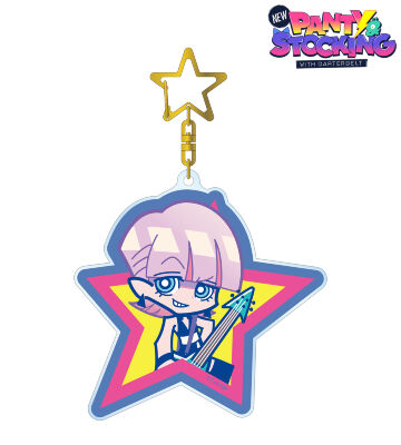 F*Kaoriさんイラスト ポリウレタン ロックver. BIGアクリルキーホルダー