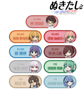 トレーディングアクリルネームプレート