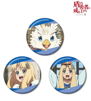 フィーロ 場面写グリッター缶バッジ3個セット