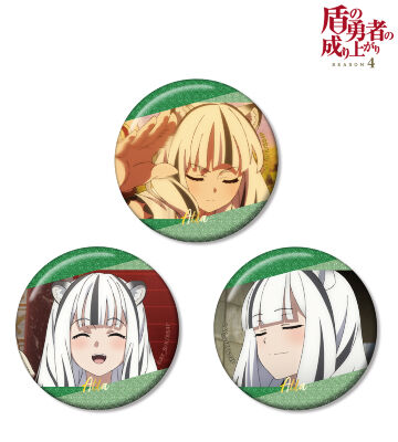 アトラ 場面写グリッター缶バッジ3個セット