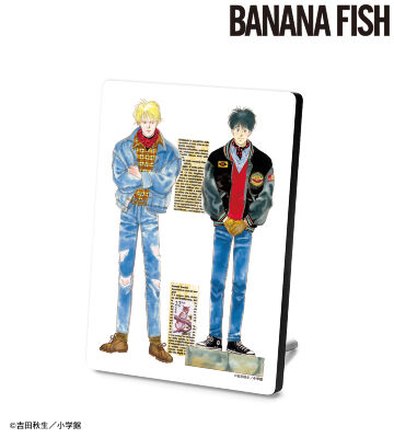 アッシュ・リンクス＆奥村英二 原作イラストクリスタルアート