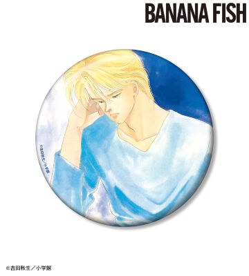 アッシュ・リンクス 原作イラスト100mm缶バッジ ver.C