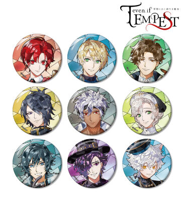 トレーディング Aure Glass 缶バッジ