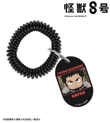 日比野カフカ ゆるコマ ロッカーキー風アクリルキーホルダー