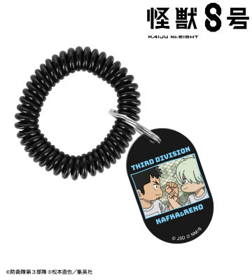 日比野カフカ&市川レノ ゆるコマ ロッカーキー風アクリルキーホルダー