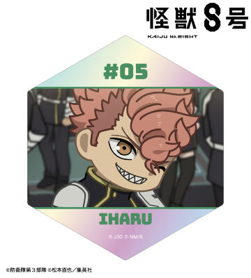 古橋伊春 ゆるコマ オーロラステッカー