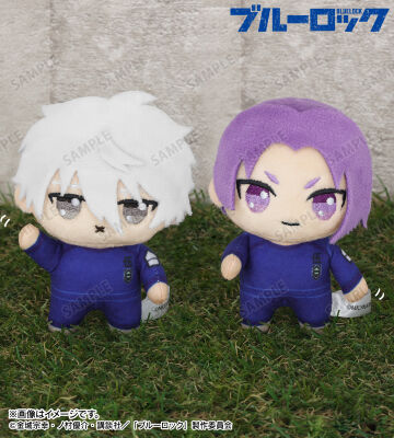 凪 誠士郎＆御影 玲王 ちょこんと！ぬいぐるみマスコットセット