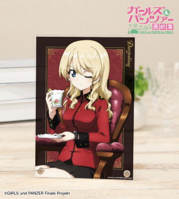 描き下ろしイラスト ダージリン コラボウオッチ着用ver. A5アクリルパネル