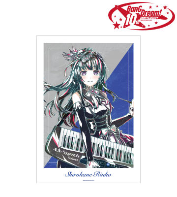 白金 燐子 Ani-Art 第6弾 A3マット加工ポスター