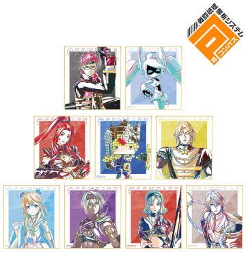 トレーディング Ani-Art 第2弾 ミニ色紙 ver.C