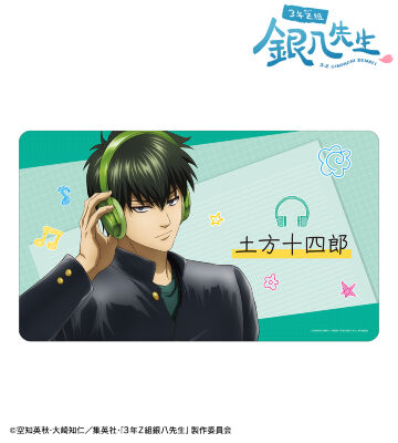 描き下ろし 土方十四郎 ヘッドフォンver. マルチデスクマット