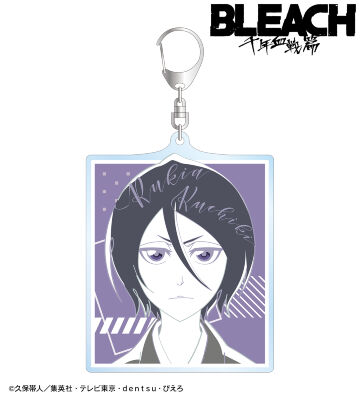 朽木ルキア lette-graph BIGアクリルキーホルダー