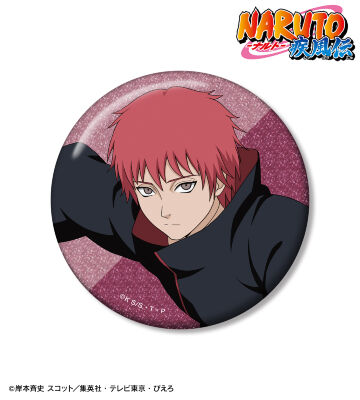 描き下ろし サソリ 木の上での戦闘ver. 75mmグリッター缶バッジ