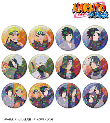 描き下ろし 過去と現在ver. トレーディングホログラム缶バッジ