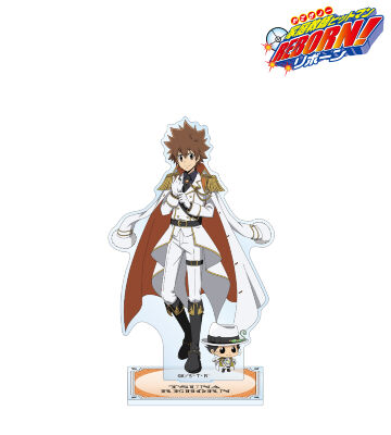 描き下ろし 沢田 綱吉&リボーン 白衣装ver. BIGアクリルスタンド