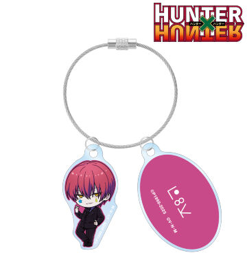 ヒソカ ちびキャラ スーツver. 2連ワイヤーアクリルキーホルダー