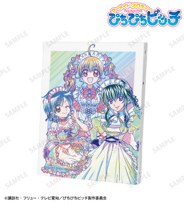 描き下ろし 集合 メイドver. Ani-Art clear label F0号キャンバスボード