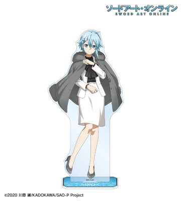 描き下ろし シノン 毛皮コート×スーツver. BIGアクリルスタンド