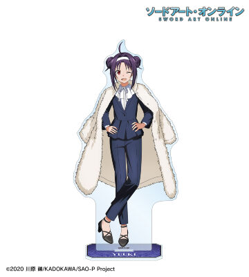 描き下ろし ユウキ 毛皮コート×スーツver. BIGアクリルスタンド