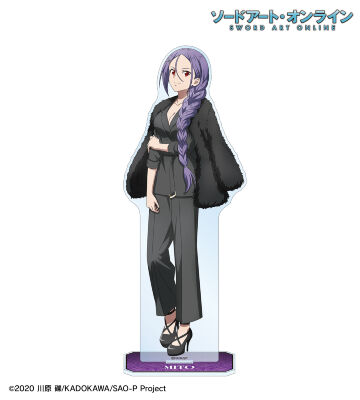 描き下ろし ミト 毛皮コート×スーツver. BIGアクリルスタンド