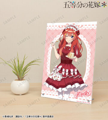 描き下ろし 中野五月 ショートケーキイメージコーデver. A4アクリルパネル