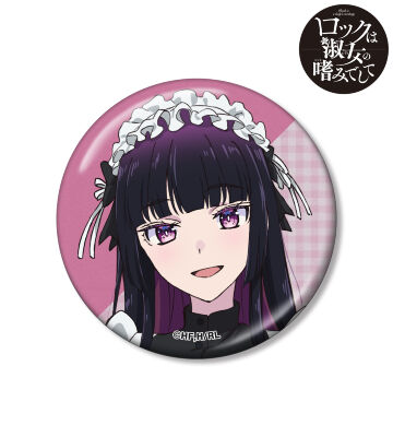 描き下ろし 黒鉄音羽 メイドver. メタリック缶バッジ