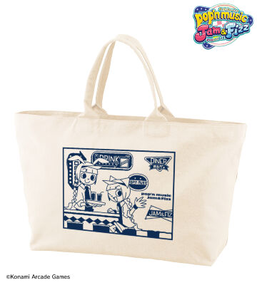 ミミ＆ニャミ BIGジップトートバッグ