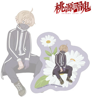 皇后崎 迅 Botania ダイカットステッカー