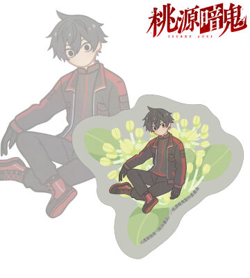 淀川真澄 Botania ダイカットステッカー