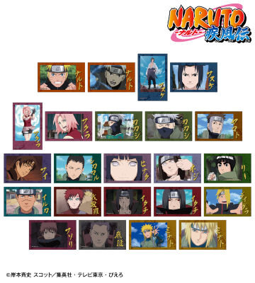 トレーディング場面写インスタントカメラ風イラストシート