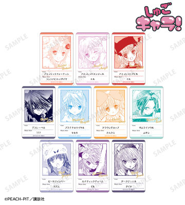 トレーディング原作コマプラスチックプロフィールカード ver.C