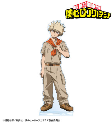 描き下ろし 爆豪勝己 サファリルックver. 特大アクリルスタンド