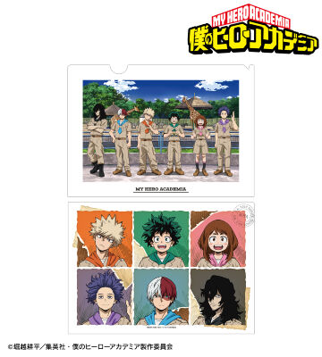 描き下ろし 集合 サファリルックver. クリアファイル