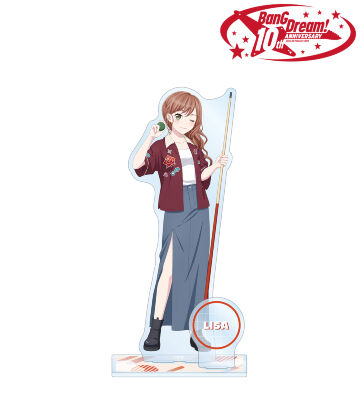 描き下ろし 今井 リサ ボウリングシャツver. パーツ付きBIGアクリルスタンド