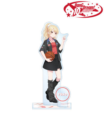 描き下ろし 桐ヶ谷 透子 ボウリングシャツver. パーツ付きBIGアクリルスタンド