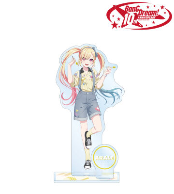 描き下ろし 仲町 あられ ボウリングシャツver. パーツ付きBIGアクリルスタンド