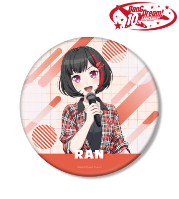 描き下ろし 美竹 蘭 ボウリングシャツver. BIG缶バッジ