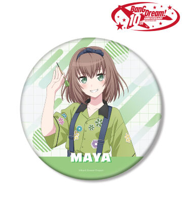 描き下ろし 大和 麻弥 ボウリングシャツver. BIG缶バッジ