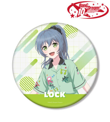 描き下ろし ロック ボウリングシャツver. BIG缶バッジ