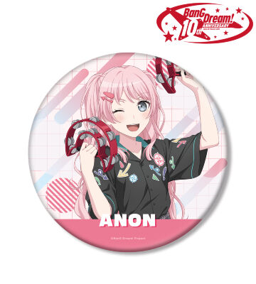 描き下ろし 千早 愛音 ボウリングシャツver. BIG缶バッジ